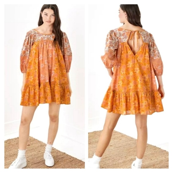 American Eagle Ruffled Tiered Mini Sundress - Picture 1 of 6